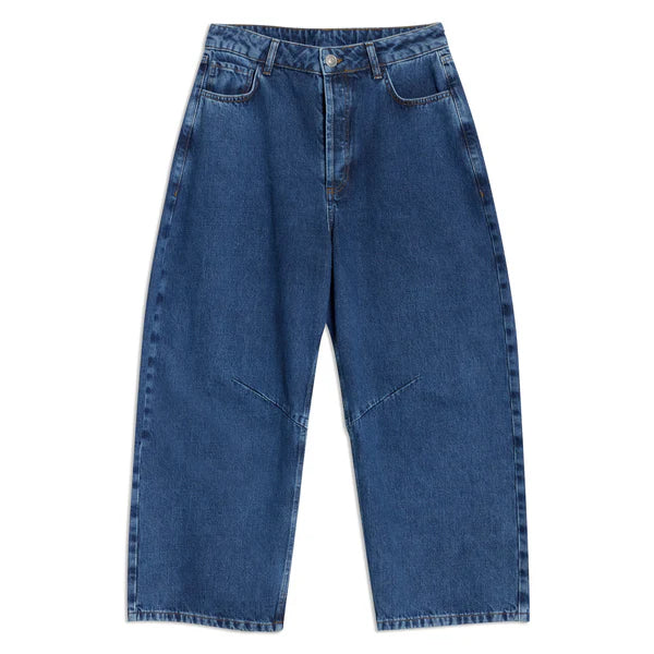 Relaxed Mid-Rise Barrel Jeans