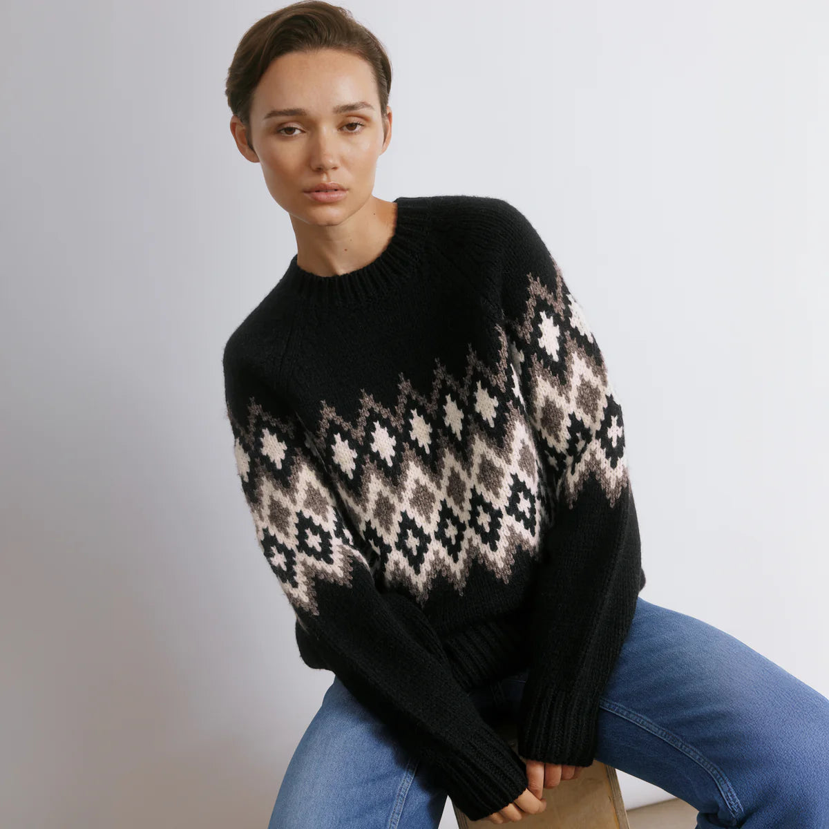 Chunky Fair Isle Jumper