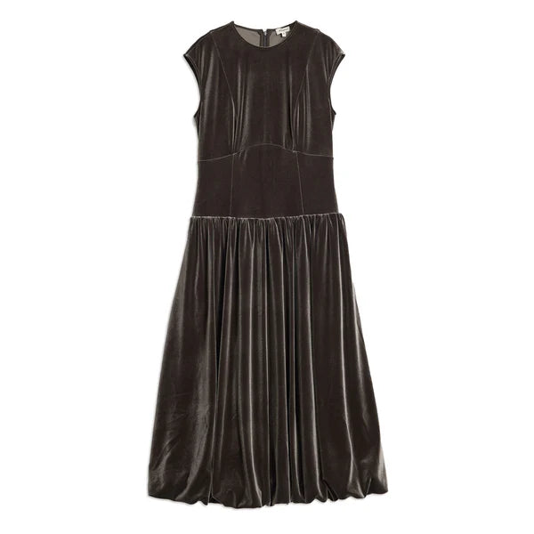 Velvet Puff Ball Dress